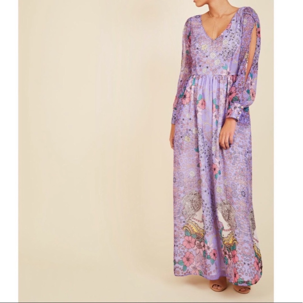 COPY - ModCloth Loop, Twirl & Arch Maxi Dress
